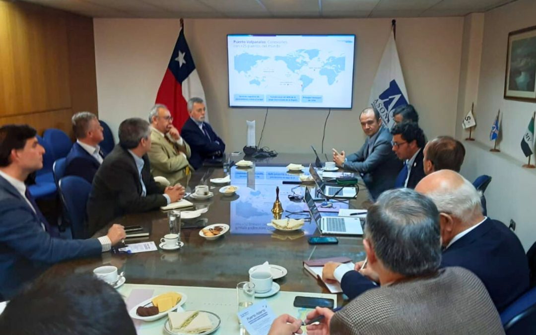 Puerto Valparaíso presentó su proyecto de ampliación a ASONAVE