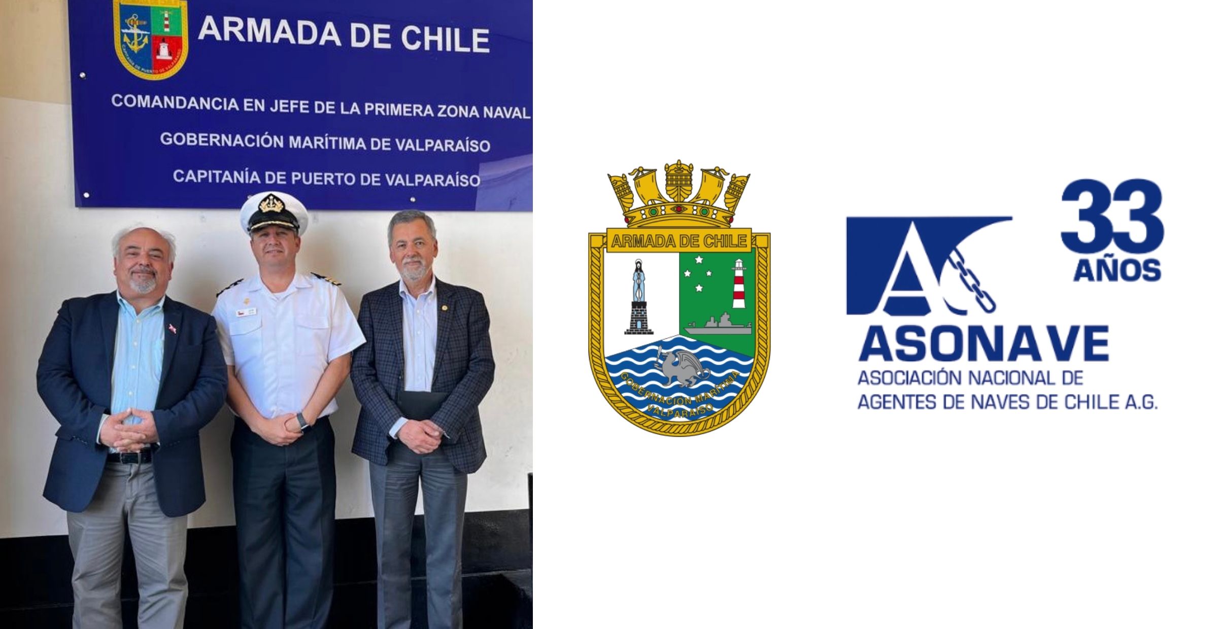 VISITA CAPITAN DE PUERTO DE VALPARAÍSO